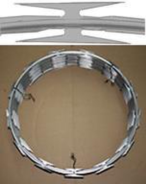 Aktore Razor Ribbon Razor Ribbon 18” x 50’ Stainless Steel Wire. | Nido Group